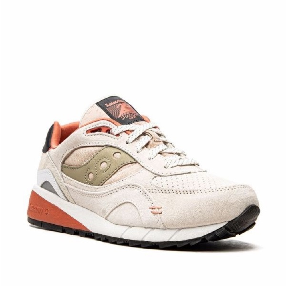 Saucony Shadow 6000 White/Clay Men 9 Women 10.5